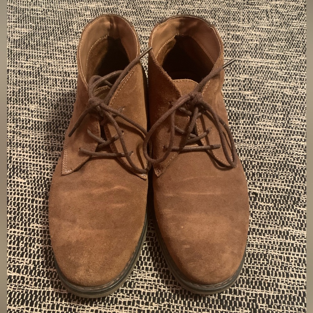 Men’s sued boots Nunn Bushs size 11M